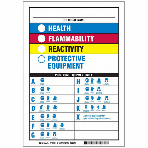 GHS Label Paper PK250