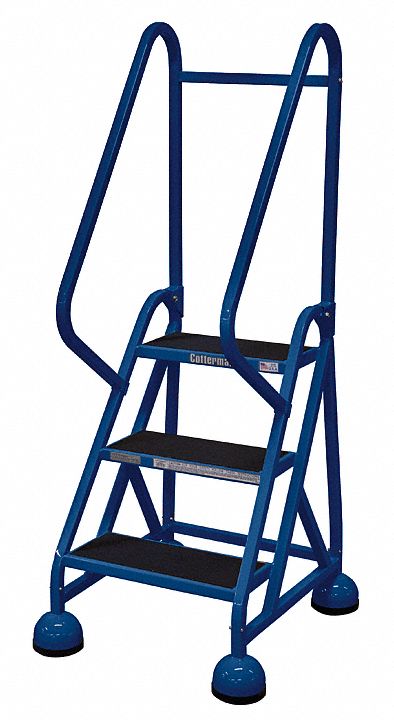 Rolling Ladder Hndrl Platfm 27 In H