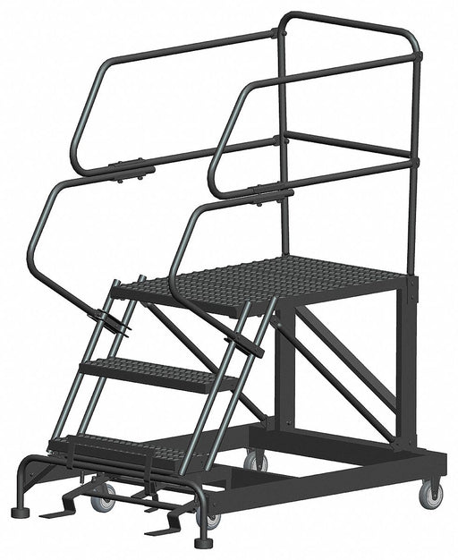 M8923 Roll Work Platform Steel Single 30 In.H
