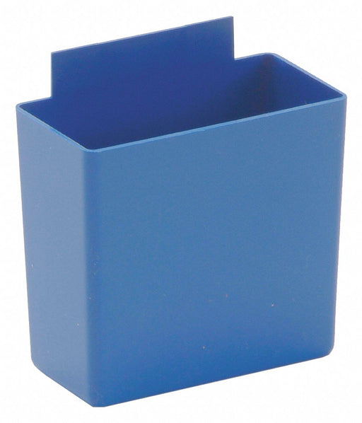 Bin Cups Blue Plastic 3 in