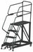 Roll Work Platform Steel Single 40 In.H