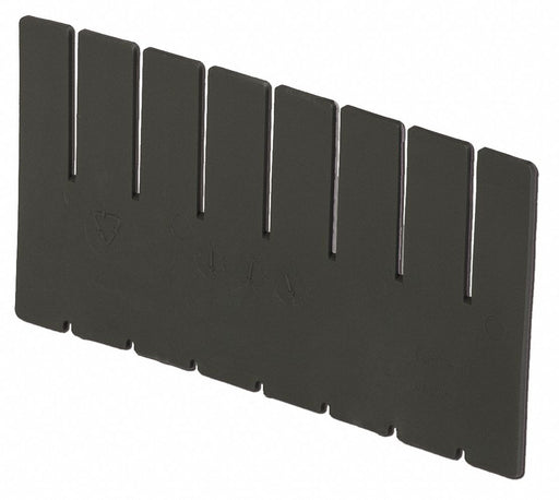 Divider 6.375 in H 9.625 in L Black