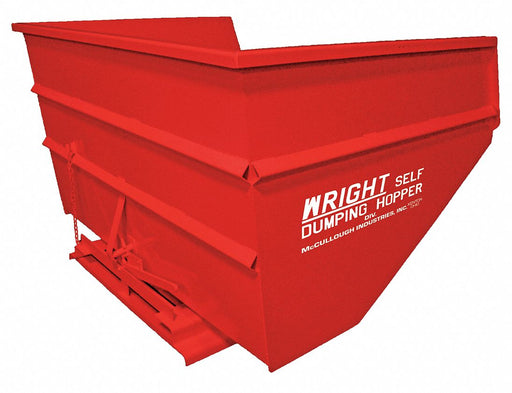 F1333 Self Dumping Hopper Red 7 000 lb