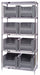 F1591 Bin Shlvng 18inx74inx42in Blue