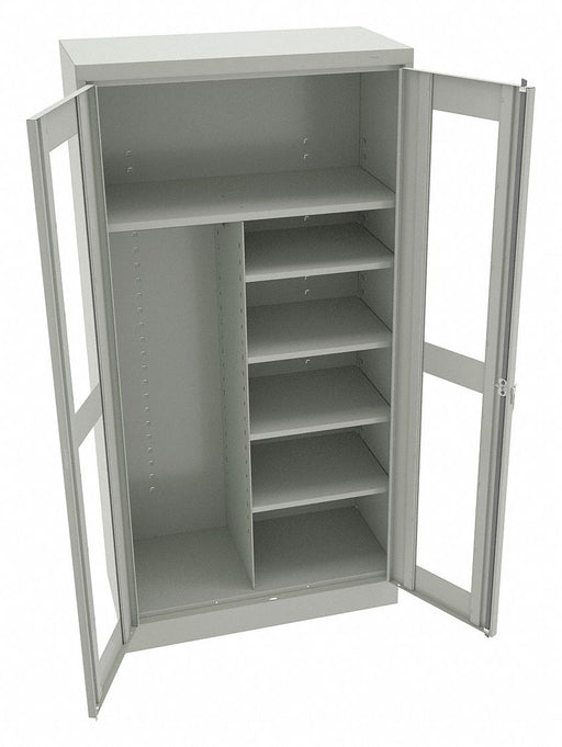 Storage Cabinet 72 x36 x18 LtGry 5Shlv