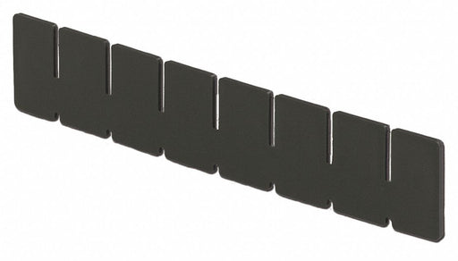 Divider 1.875 in H 9.625 in L Black