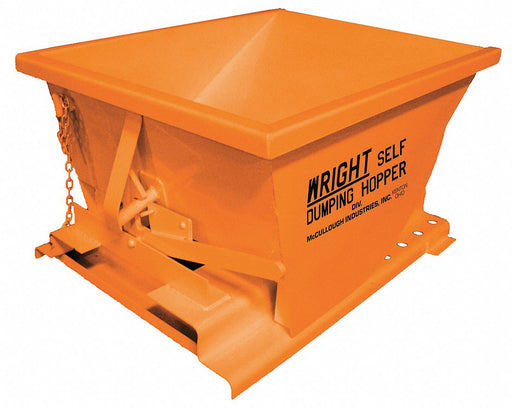 F1338 Self Dumping Hopper Orange 4 000 lb