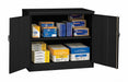 Storage Cabinet 42 x48 x18 Black 2Shlv