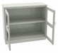 Storage Cabinet 42 x48 x18 LtGry 2Shlv