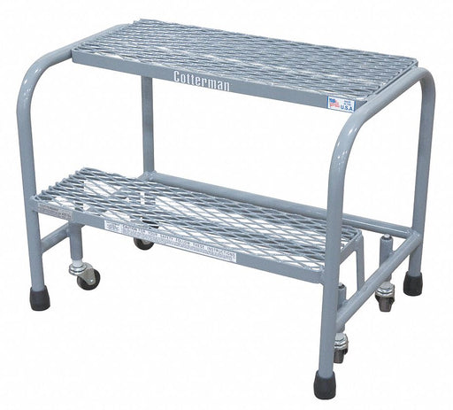 Rolling Ladder Welded Platform 20In H