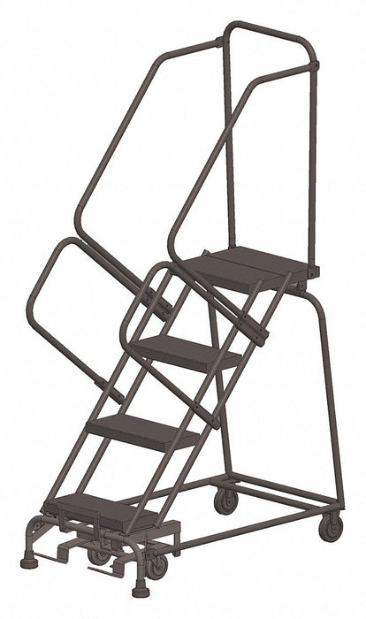 Stock Picking Roll Ladder Steel 40 In.H