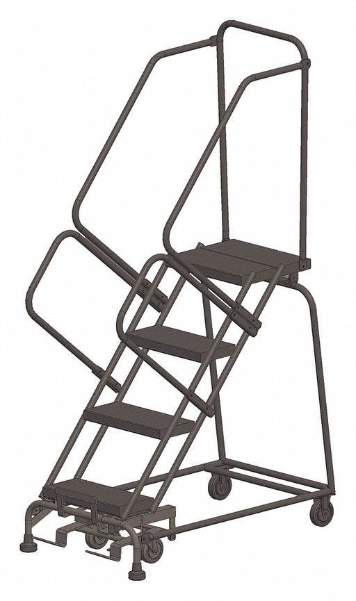Stock Picking Roll Ladder Steel 40 In.H