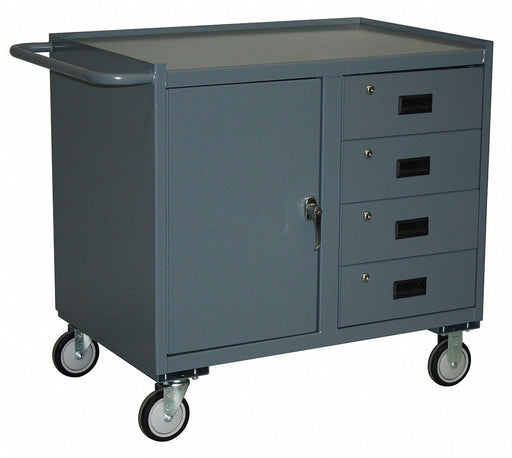 Mobile Cabinet Bench Steel 42 W 27 D