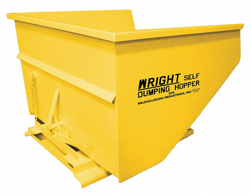 F1348 Self Dumping Hopper Yellow 6 000 lb
