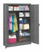 Storage Cabinet 78 x48 x24 MdGry 5Shlv