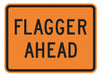 Traffic Sign 18 in x 24 in Orange
