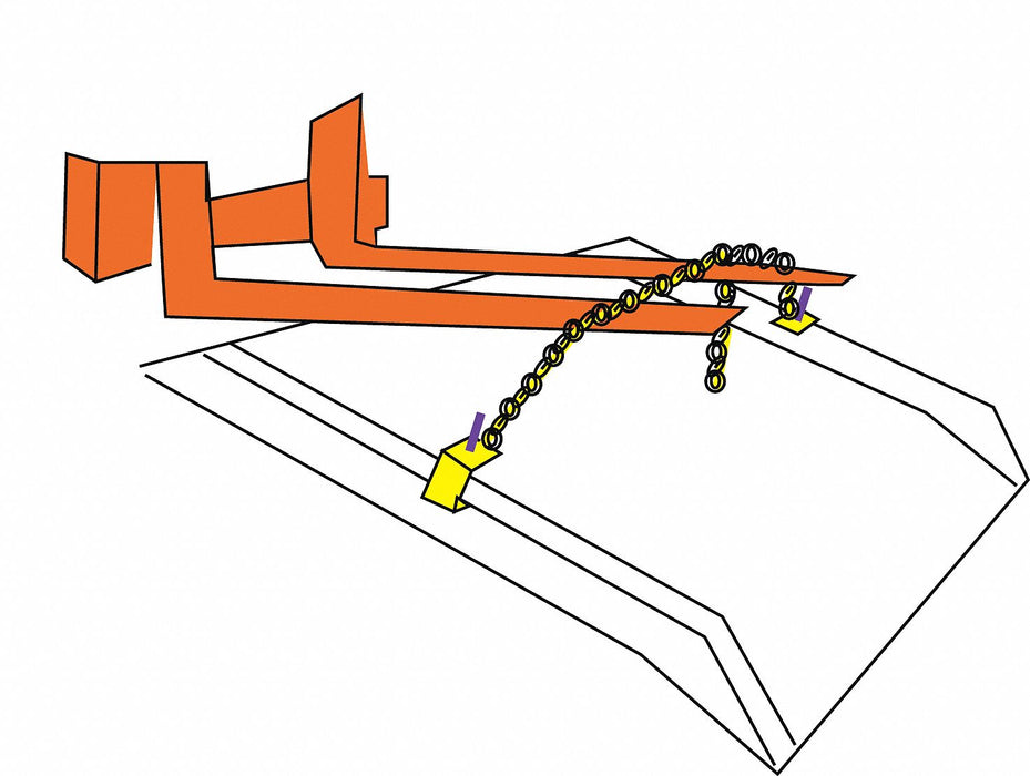 Lifting Chain For Bluff Dock Boards