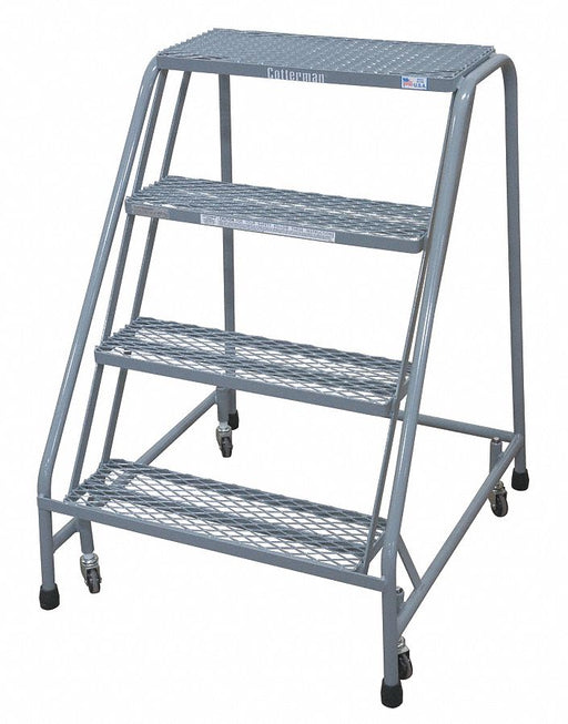 Rolling Ladder Welded Platform 40In H