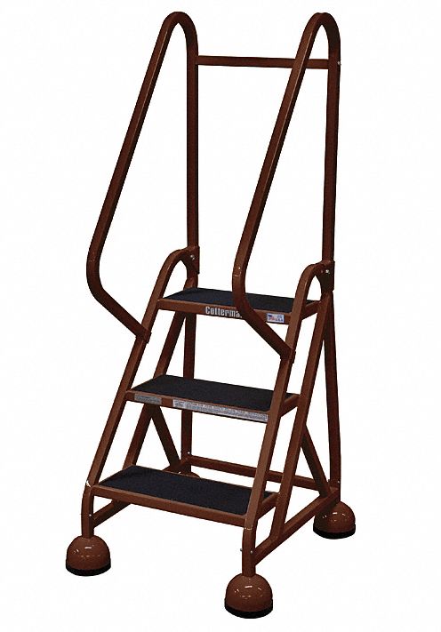 Rolling Ladder Hndrl Platfm 27 In H