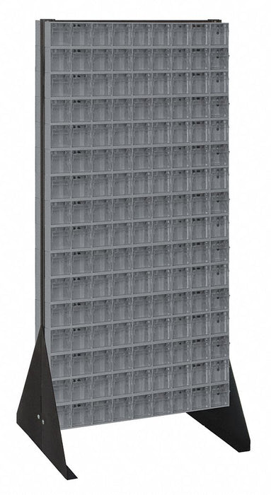 Bin Storage Rack Powder Coated 52 in