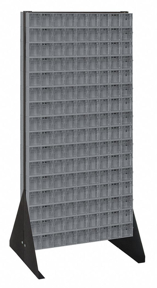 Bin Storage Rack Powder Coated 52 in