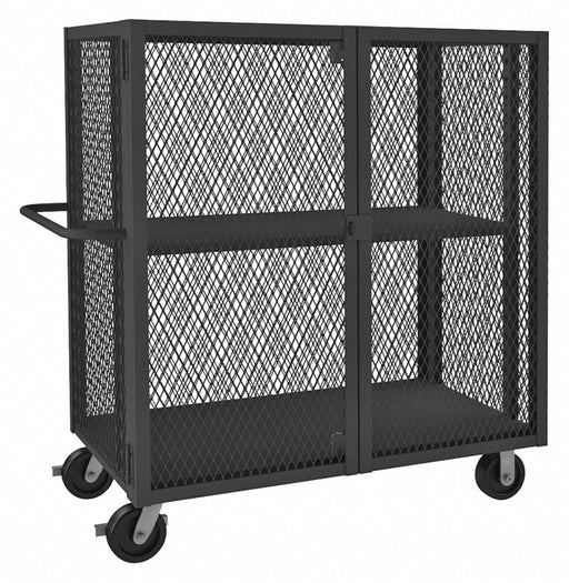 Mesh Security Cart 3000 lb 57x24x60