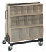 Bin Storage Rack Powder Coated 28 in