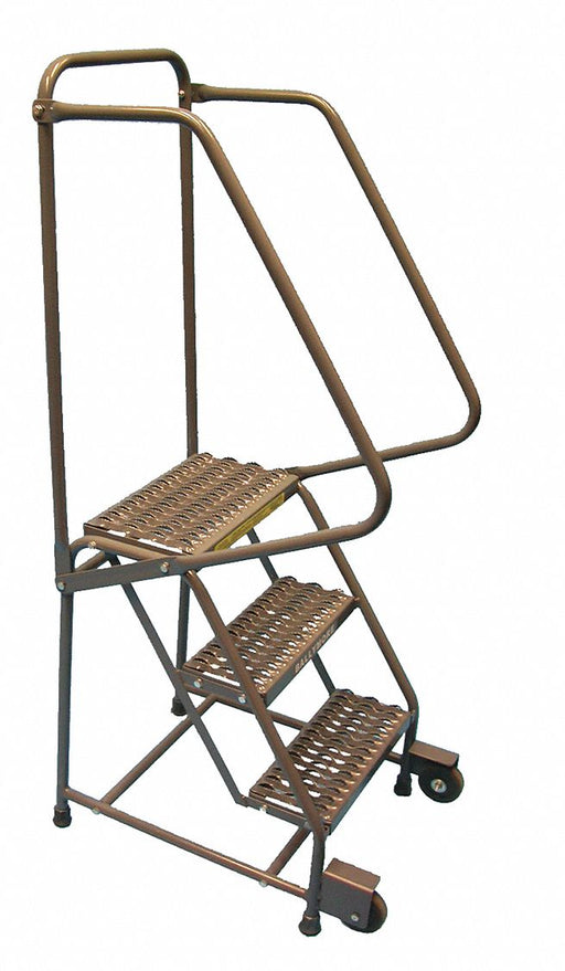 Tilt and Roll Ladder Steel 28-1/2 In.H