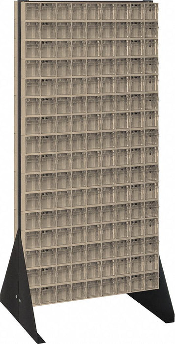Bin Storage Rack Powder Coated 52 in