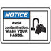 Safety Label 3 1/2 in x 5 in Vinyl PK5