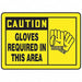 Safety Label 3 1/2 inx5 in Vinyl PK5