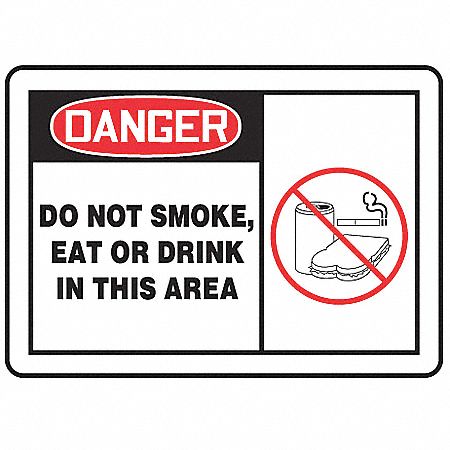 Safety Label 3 1/2 inx5 in Vinyl PK5