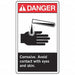 Safety Label 5 inx3 1/2 in Vinyl PK5