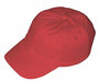Bump Cap Baseball Hook-and-Loop Red