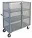 Mesh Security Cart 3000 lb 57x36x48