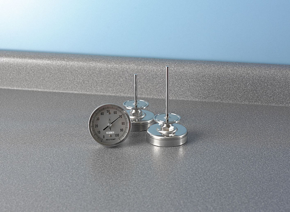 Bimetal Thermom 3 In Dial -40 to 120F