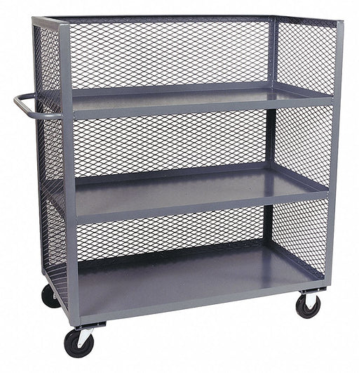 3-Sided Stock Cart 3000 lb 60 In.L