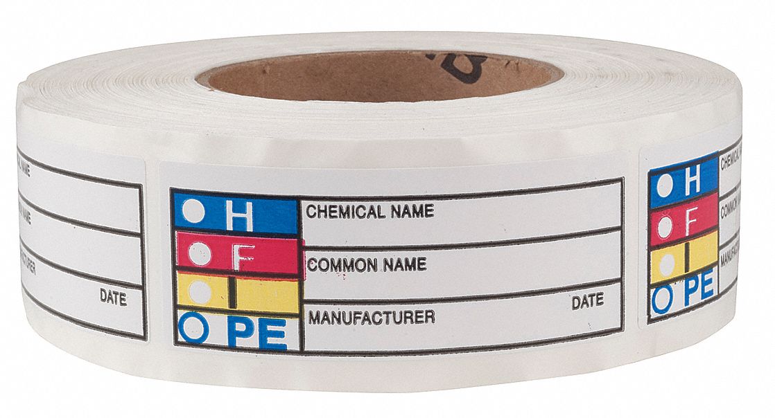 HMIGLabel 1-1/2inH 3-7/8inW Paper PK1000