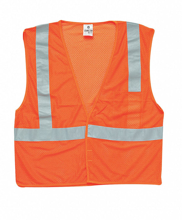 E6630 High Visibility Vest Class 2 4XL Orange