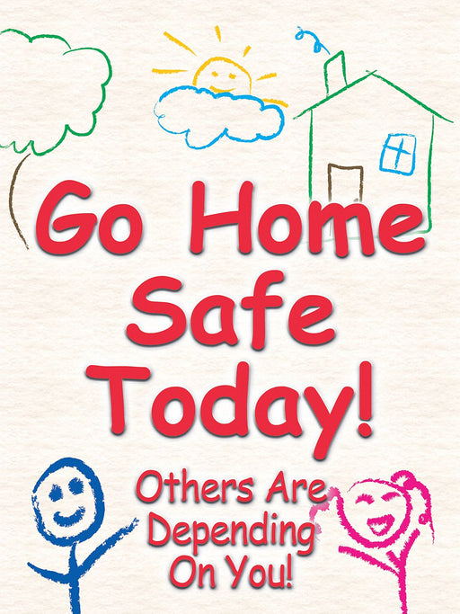 Safety Poster 22 in x 17 in Plastic