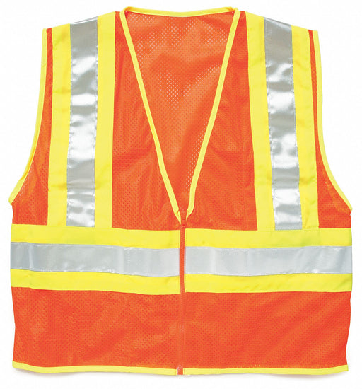 E6640 High Visibility Vest Class 2 L Orange