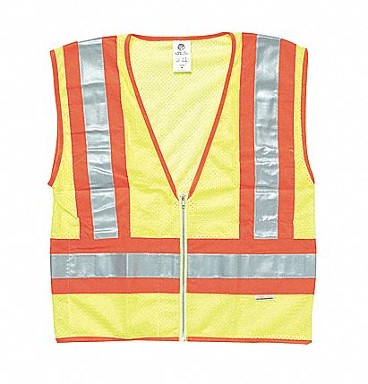 E6640 High Visibility Vest Class 2 XL Lime