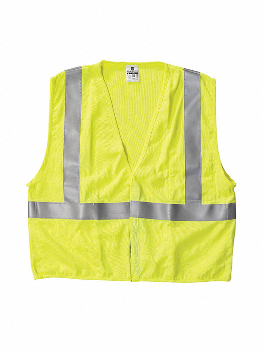Flame Resist Vest Class 2 3XL Lime