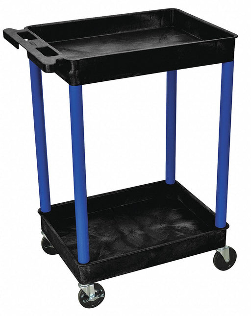 Utility Cart 300 lb Load Cap. 2 Shelves