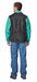 FR Welding Jacket Green Cane Back XL