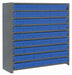 E7215 Enclosed Bin Shlvng 12x39x36in Blue