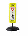 TrafficSignwithBase 36inx12in Aluminum