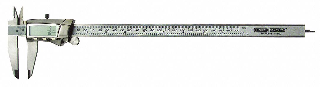 Fractional Digital Caliper 0 to 12 In