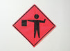 RollUpTrafficSign 36inx36in Orange