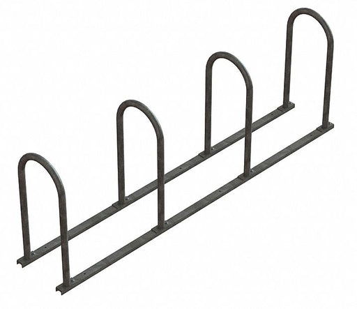 Bike Rack Silver Color 8 Cap. 16 W